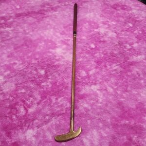 Vintage OC Handcrafted Brass Putter‎ Model H-100 Made USA 35" Custom Engraved